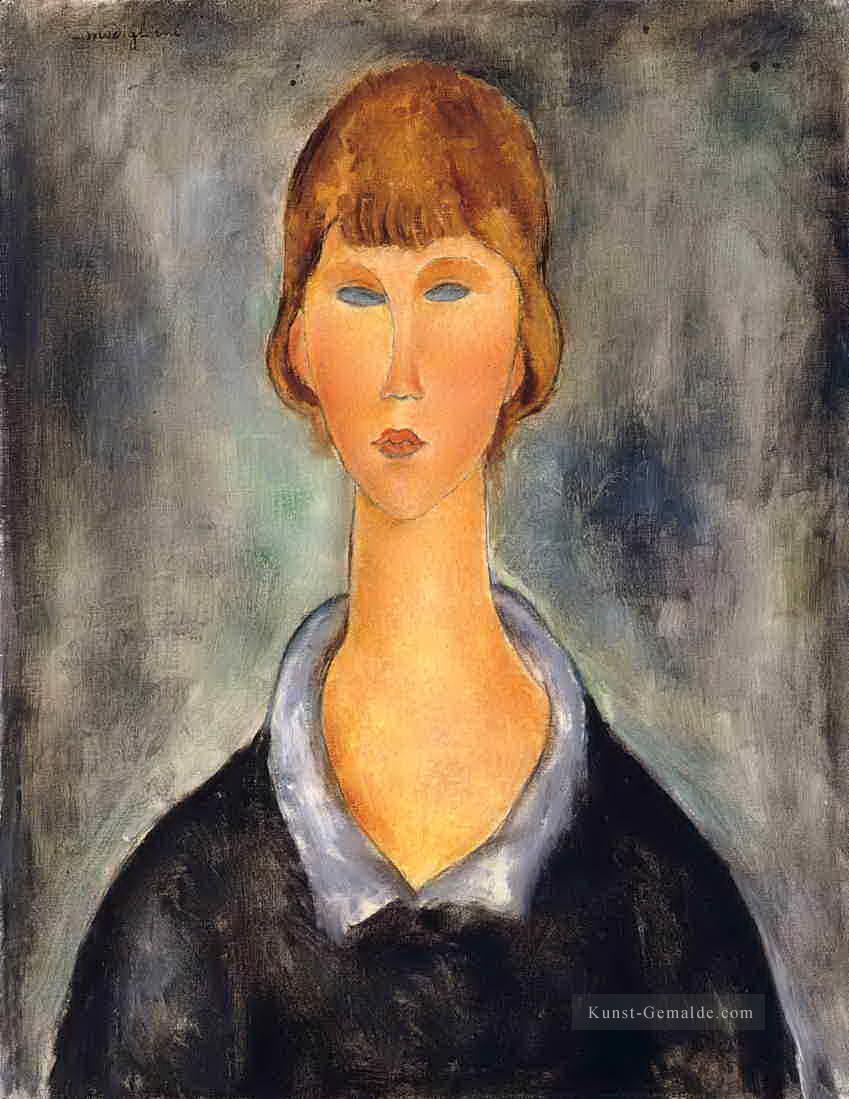 Porträt einer jungen Frau  1919 Amedeo Modigliani Ölgemälde